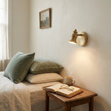 Halophane wall lamp