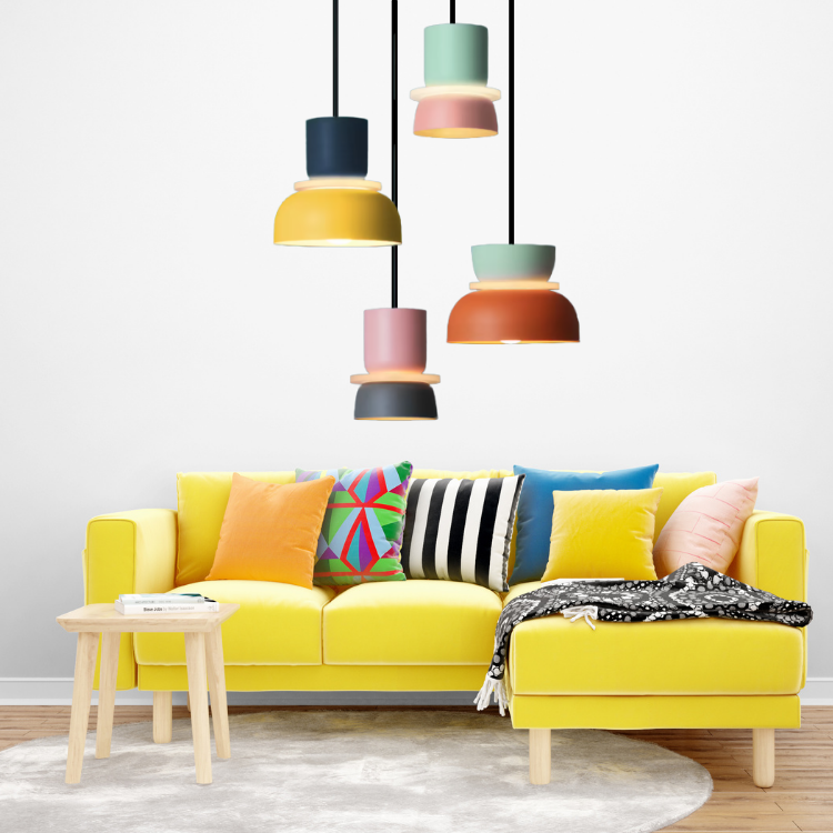 Pendelleuchte Macaron, LED, höhenverstellbar