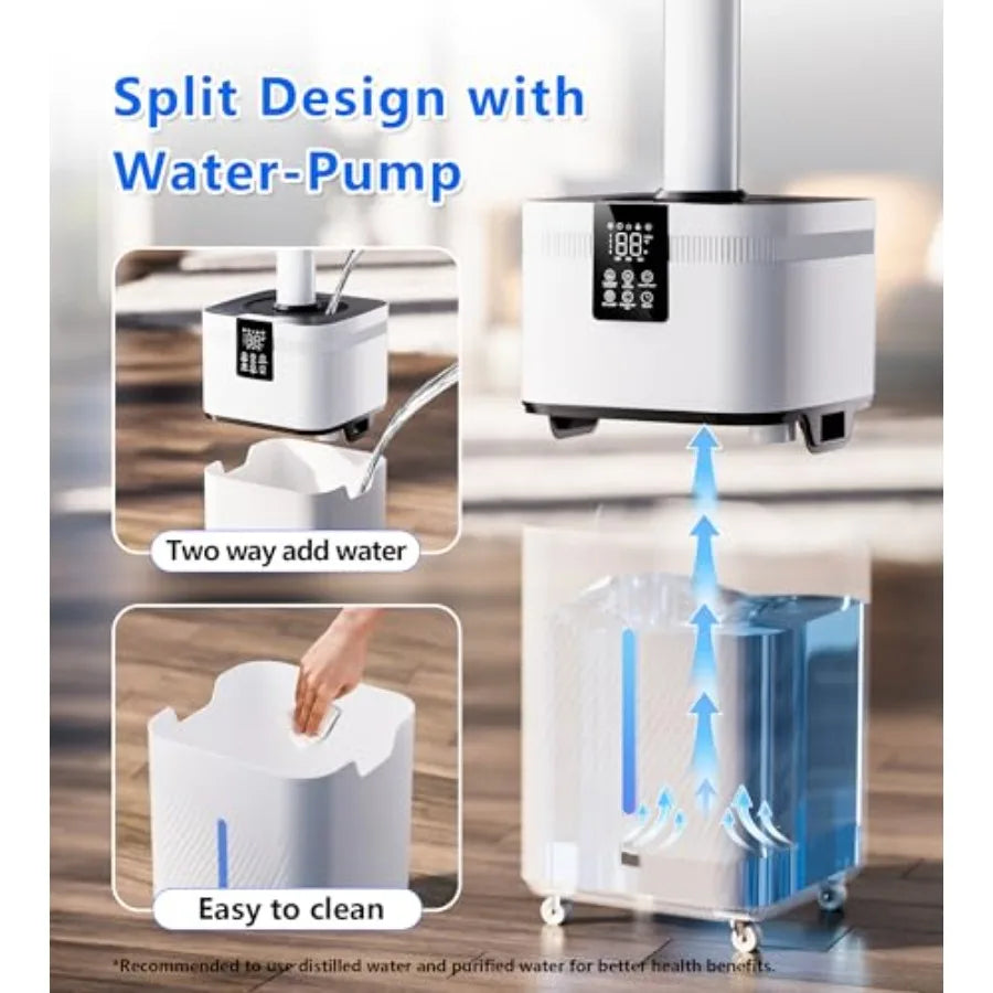 Commercial Series | Cool Mist Humidifier with 30L Capacity | Quiet Operation for Large Rooms up to 4200 sq ft