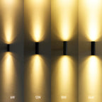 Waterproof Cylinder Up Down LED Outdoor Wall Light