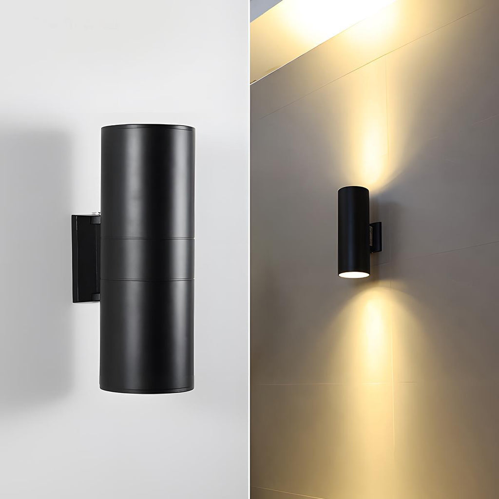 Waterproof Cylinder Up Down LED Outdoor Wall Light