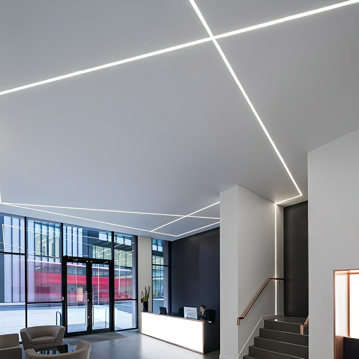 DIY Plug-In Waterproof Recessed Flexible LED Linear Light