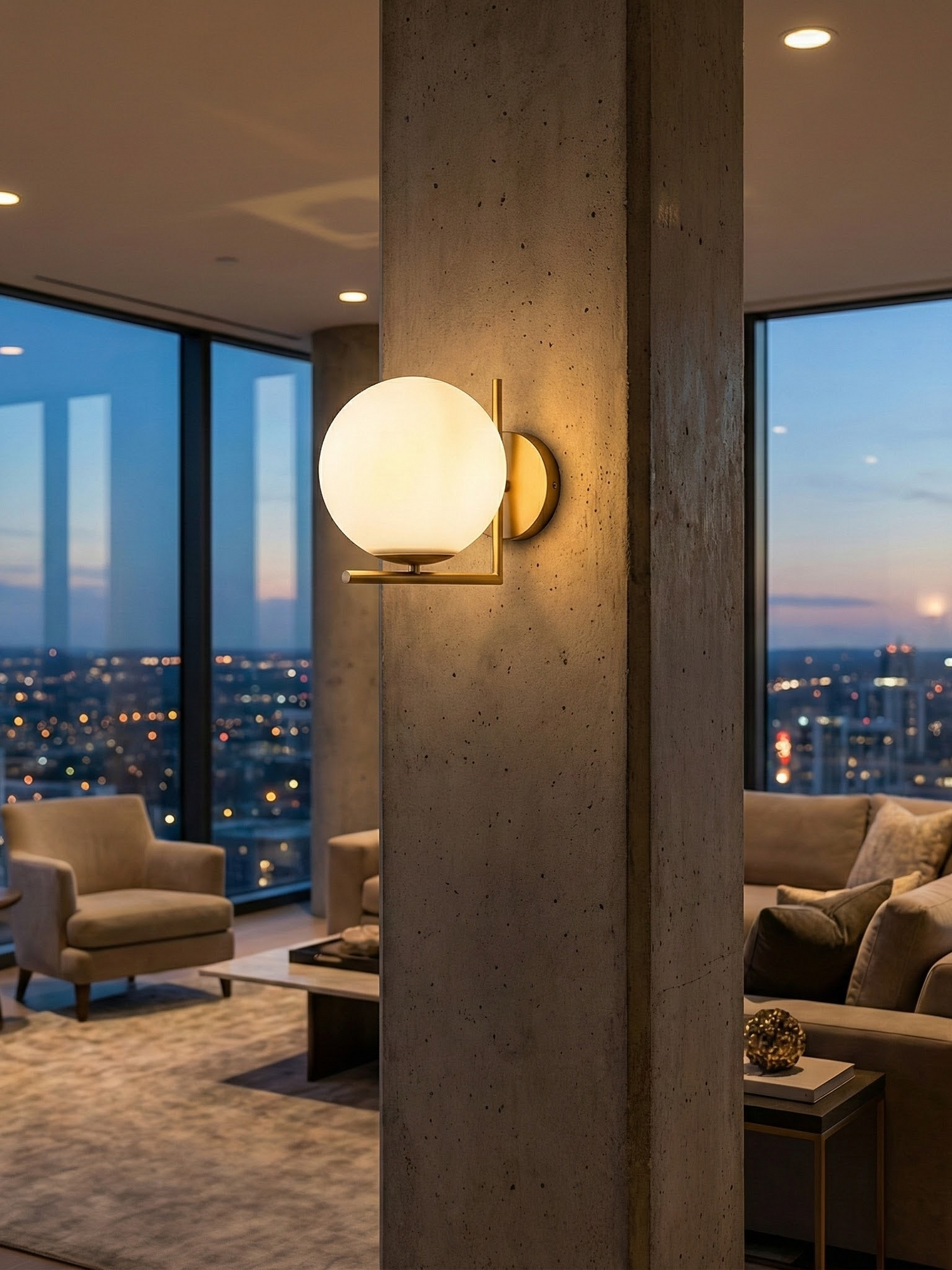 DaraLight | Modern Elegant Wall Sconce with Soft Glow