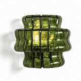 Sylva wall sconce in green and black