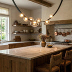 Dew Drops | Glass Pendant Lighting with Flexible Installation | Artistic Design for Modern Spaces