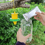 Eco-Friendly Fly Trap Indoor | Reusable Pest Catcher with Natural Bait for Effective Indoor & Outdoor Control