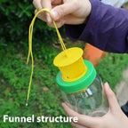 Eco-Friendly Fly Trap Indoor | Reusable Pest Catcher with Natural Bait for Effective Indoor & Outdoor Control
