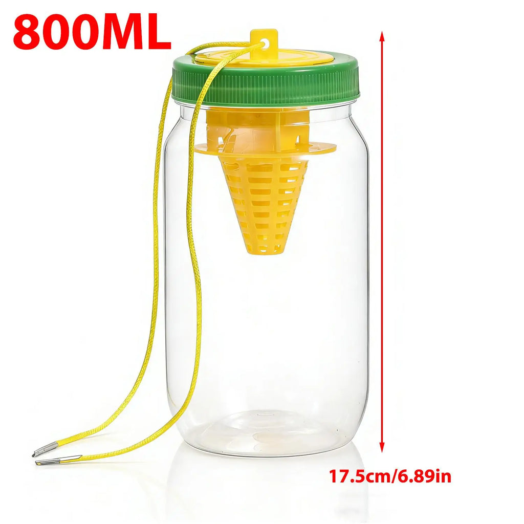 Eco-Friendly Fly Trap Indoor | Reusable Pest Catcher with Natural Bait for Effective Indoor & Outdoor Control
