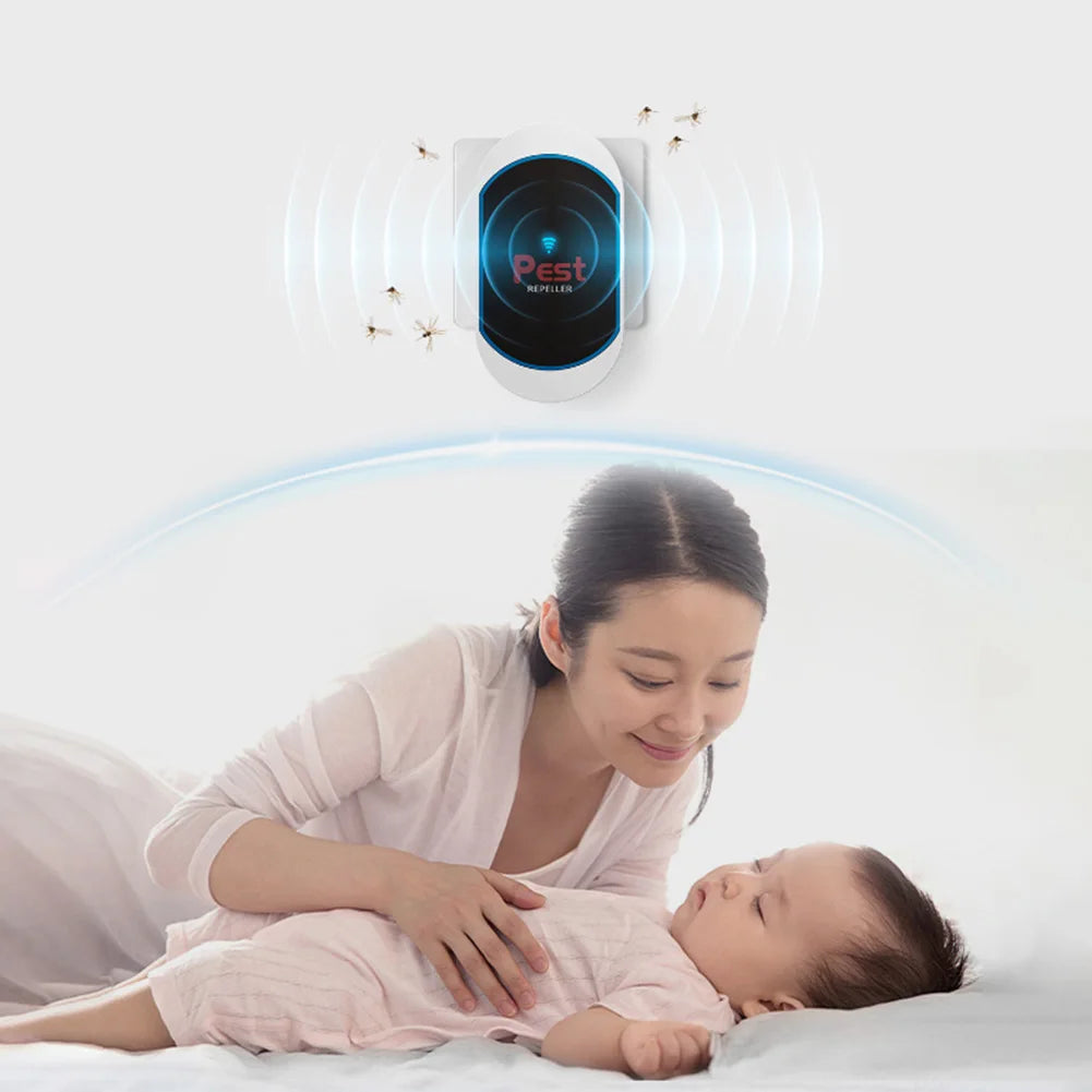 EcoGuard | Ultrasonic Pest Repeller with Advanced Frequency Modulation | Silent & Eco-Friendly Protection for Home