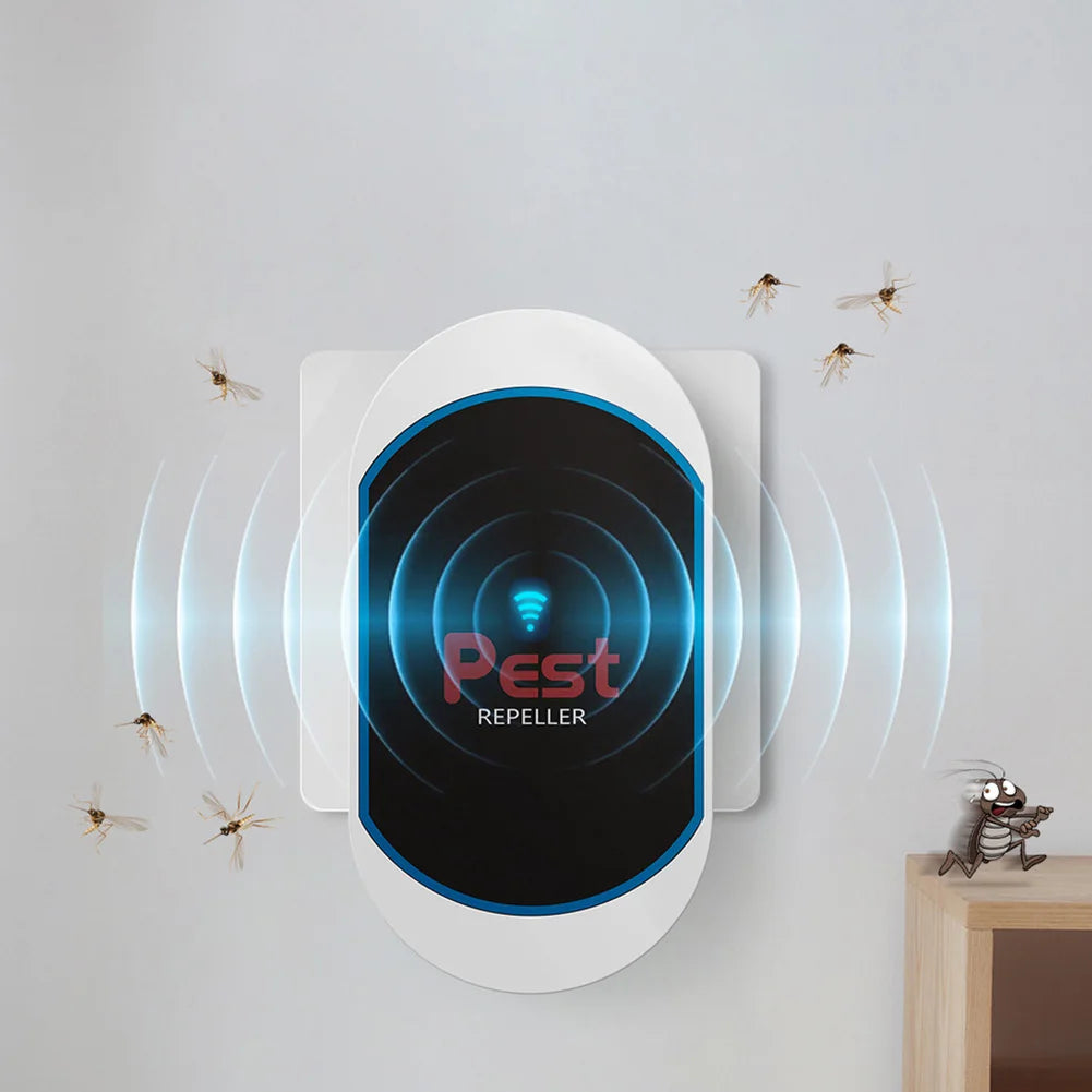 EcoGuard | Ultrasonic Pest Repeller with Advanced Frequency Modulation | Silent & Eco-Friendly Protection for Home