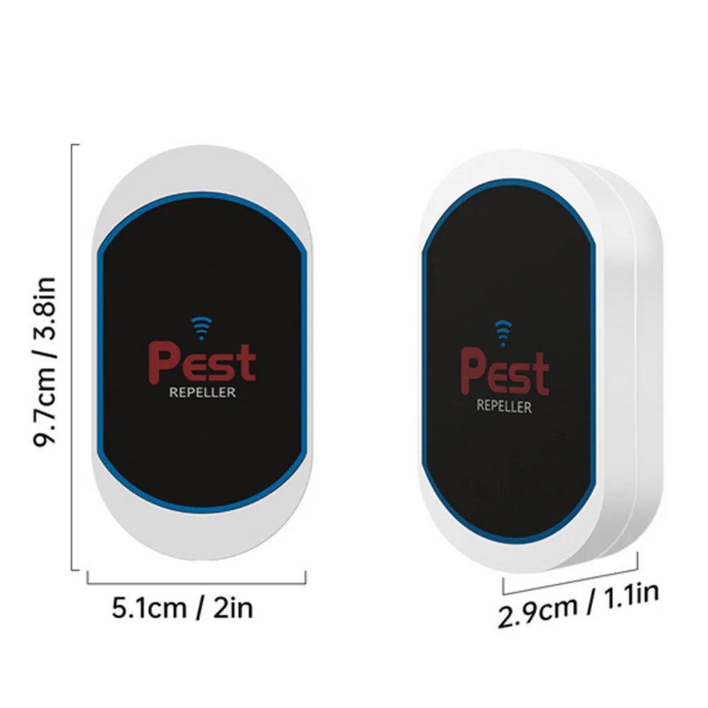 EcoGuard | Ultrasonic Pest Repeller with Advanced Frequency Modulation | Silent & Eco-Friendly Protection for Home