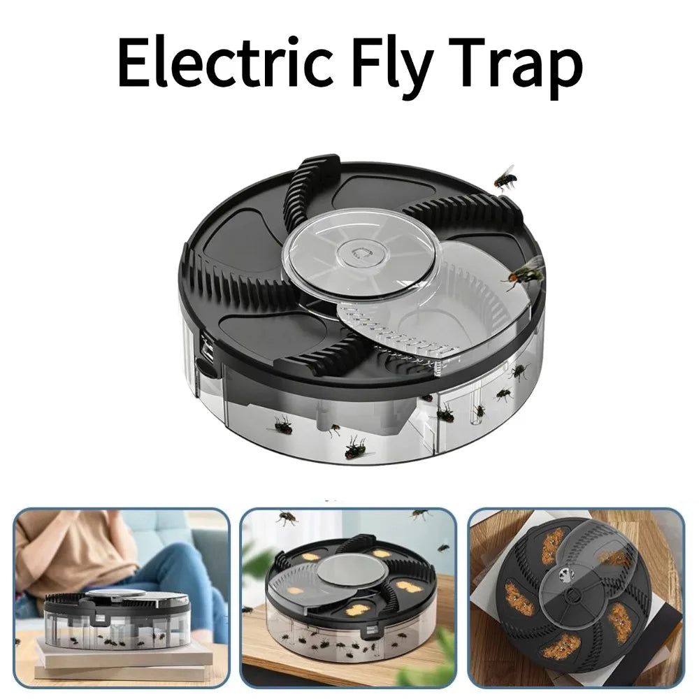 Electric Fly Trap | Automatic Pest Killer with USB Power | Silent Operation for Home Use