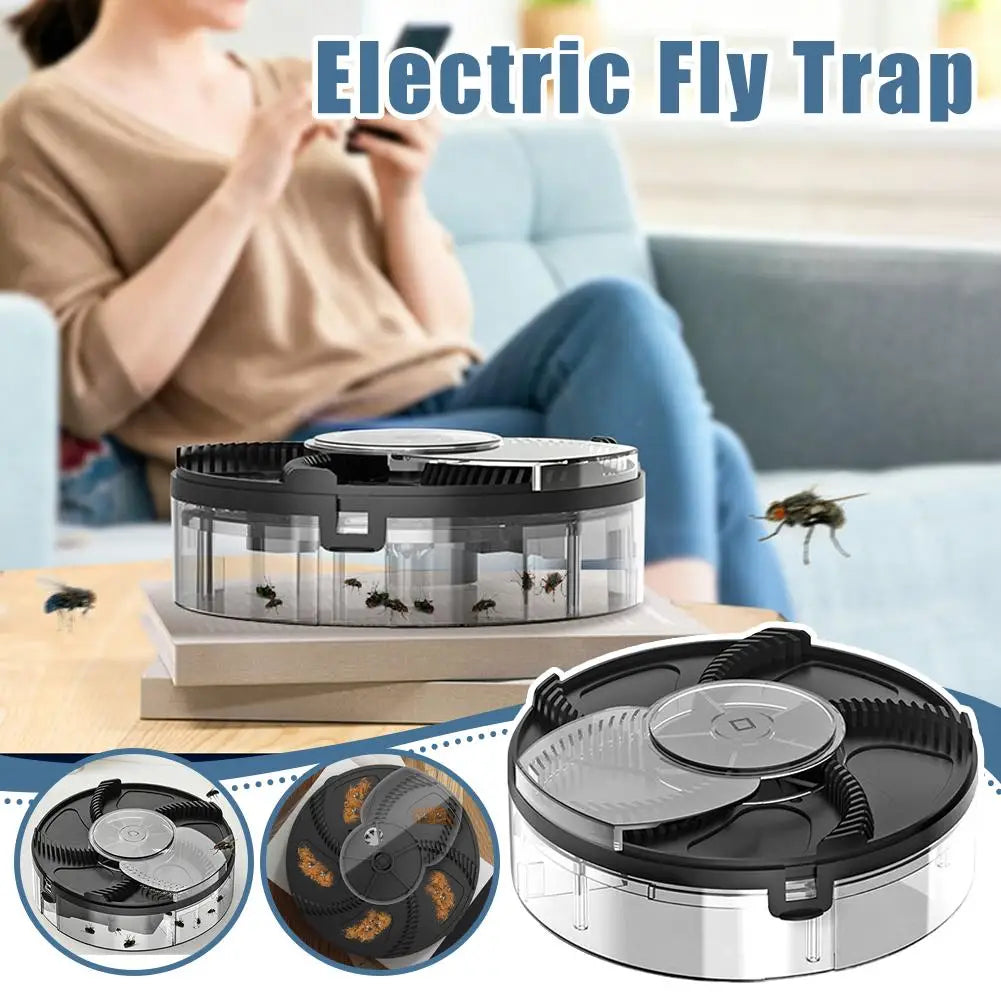 Electric Fly Trap | Automatic Pest Killer with USB Power | Silent Operation for Home Use