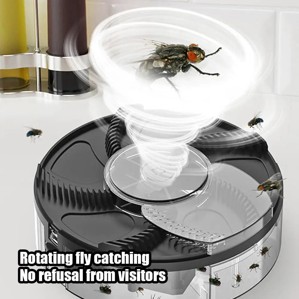 Electric Fly Trap | Automatic Pest Killer with USB Power | Silent Operation for Home Use