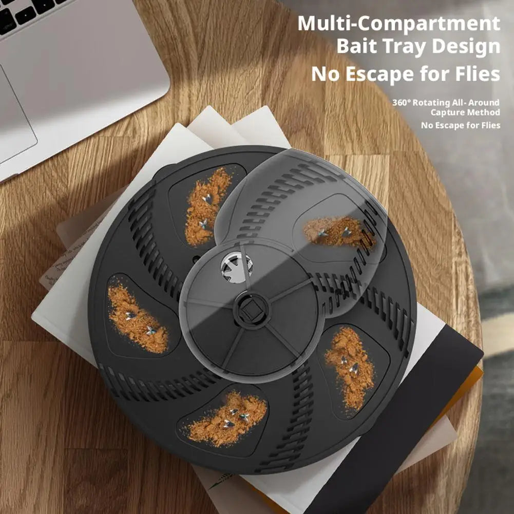 Electric Fly Trap | Automatic Pest Killer with USB Power | Silent Operation for Home Use