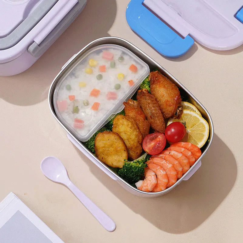Electric Lunch Box | 1.5L Heated Lunch Box With Fast Heating | Portable & Leak-Proof for Hot Meals Anywhere