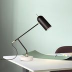 Elegant Black Desk Lamp | Modern Minimalist Design with Dimmable LED | Versatile Lighting for Home and Office