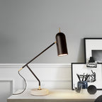 Elegant Black Desk Lamp | Modern Minimalist Design with Dimmable LED | Versatile Lighting for Home and Office