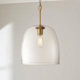Elegant Glass Pendant Light with Adjustable Chain | Stylish Kitchen Pendant Lighting for Ambient Illumination