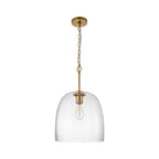 Elegant Glass Pendant Light with Adjustable Chain | Stylish Kitchen Pendant Lighting for Ambient Illumination