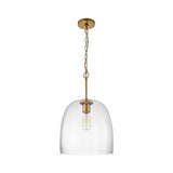 Elegant Glass Pendant Light with Adjustable Chain | Stylish Kitchen Pendant Lighting for Ambient Illumination