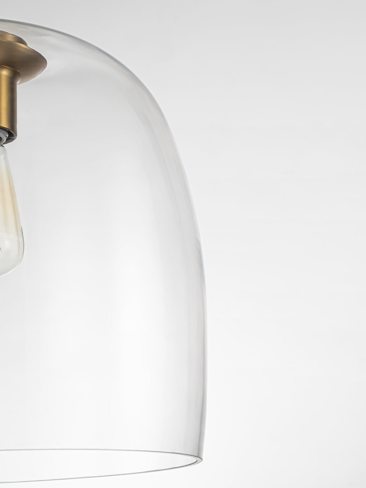 Elegant Glass Pendant Light with Adjustable Chain | Stylish Kitchen Pendant Lighting for Ambient Illumination