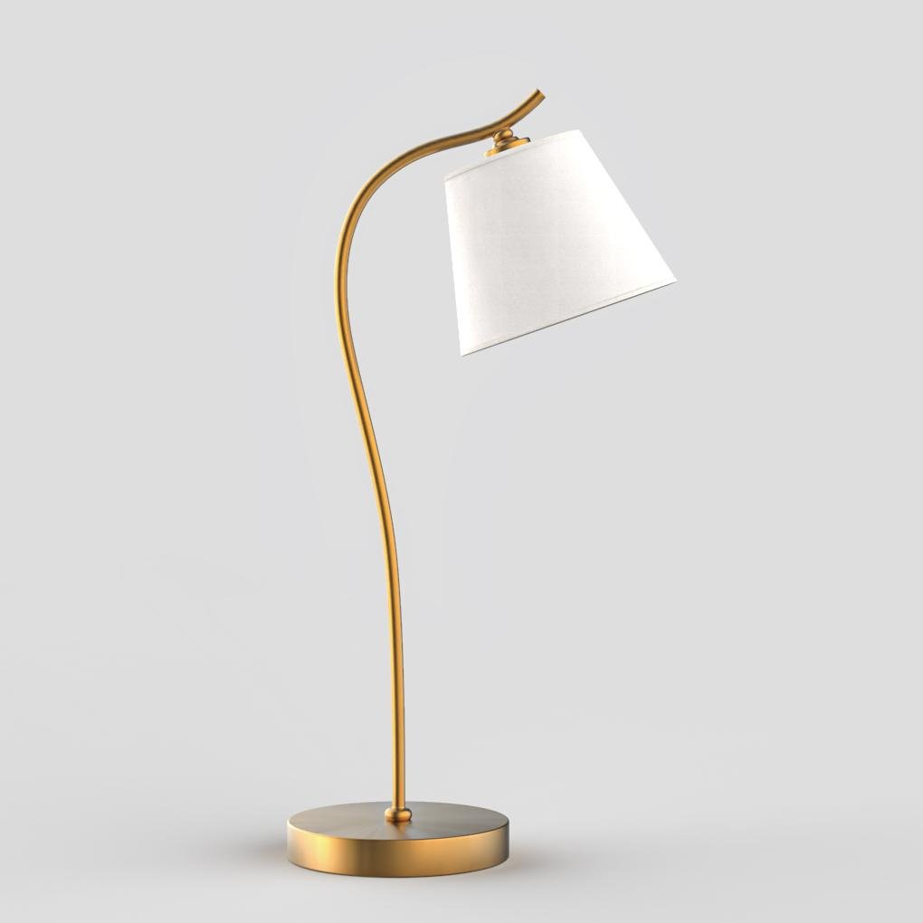 Elegant Gooseneck Desk Lamp with Adjustable Cone Shade for Cozy Lighting