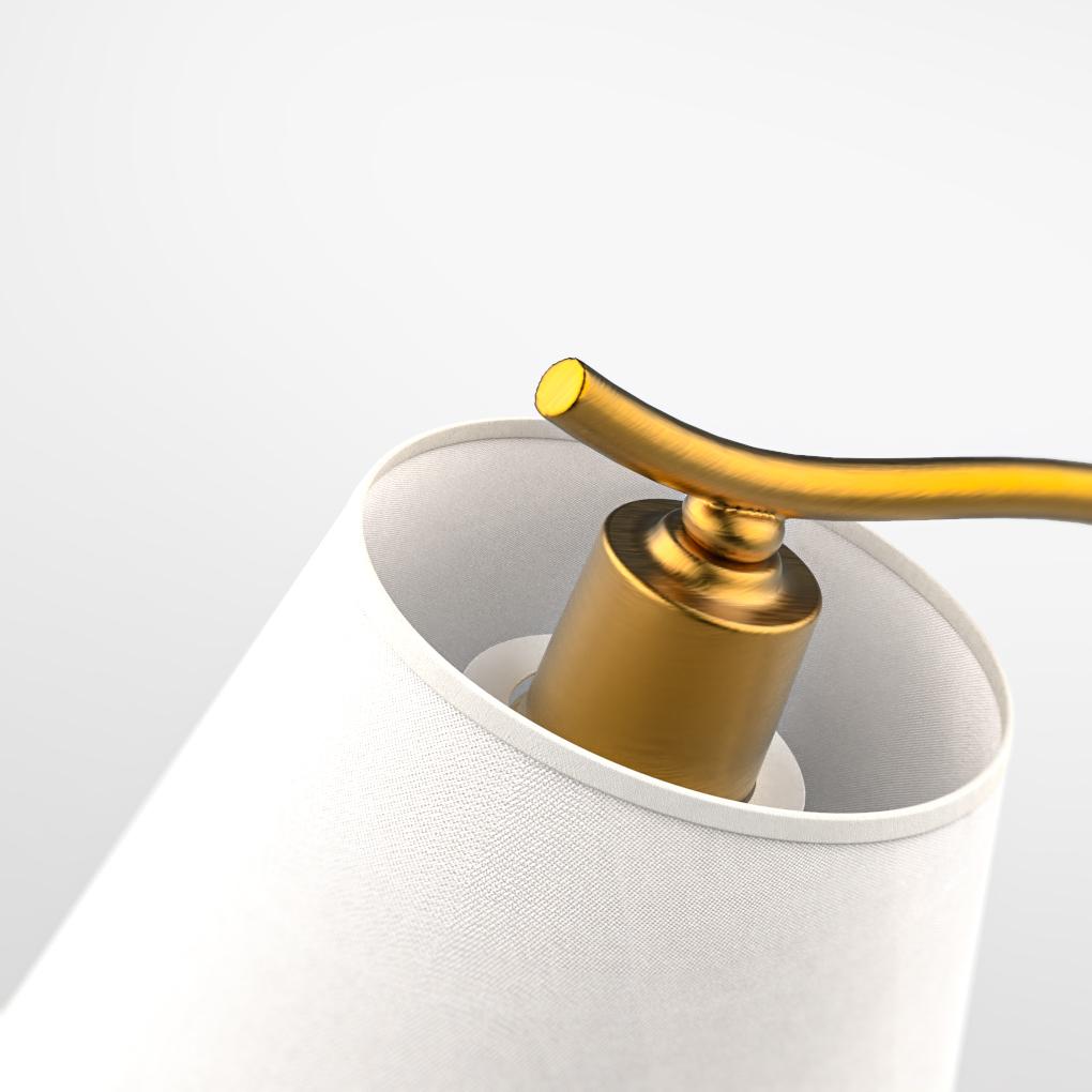 Elegant Gooseneck Desk Lamp with Adjustable Cone Shade for Cozy Lighting