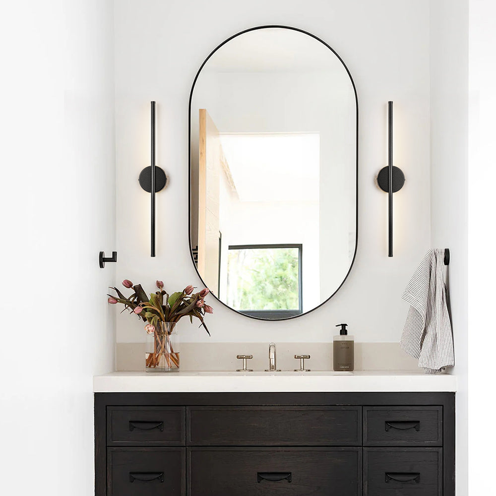 Elegant LED Wall Sconce | Dimmable Cylinder Design with 3000K Warm Light for Cozy Ambiance