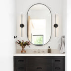 Elegant LED Wall Sconce | Dimmable Cylinder Design with 3000K Warm Light for Cozy Ambiance