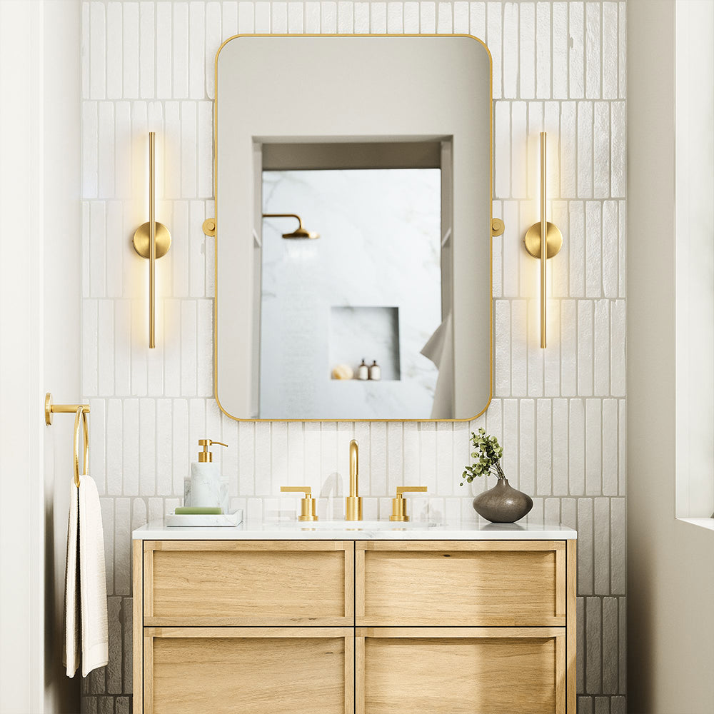 Elegant LED Wall Sconce | Dimmable Cylinder Design with 3000K Warm Light for Cozy Ambiance
