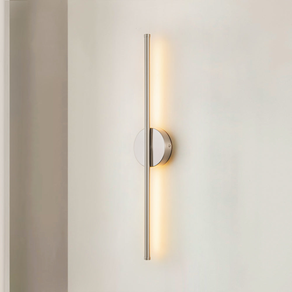 Elegant LED Wall Sconce | Dimmable Cylinder Design with 3000K Warm Light for Cozy Ambiance
