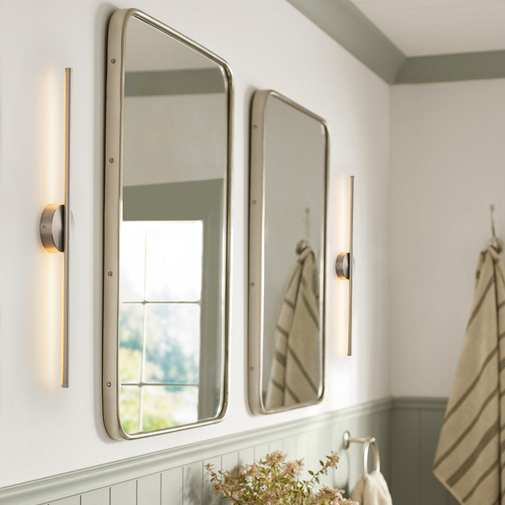 Elegant LED Wall Sconce | Dimmable Cylinder Design with 3000K Warm Light for Cozy Ambiance