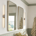 Elegant LED Wall Sconce | Dimmable Cylinder Design with 3000K Warm Light for Cozy Ambiance