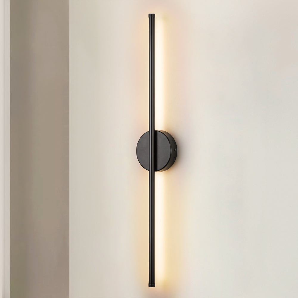 Elegant LED Wall Sconce | Dimmable Cylinder Design with 3000K Warm Light for Cozy Ambiance