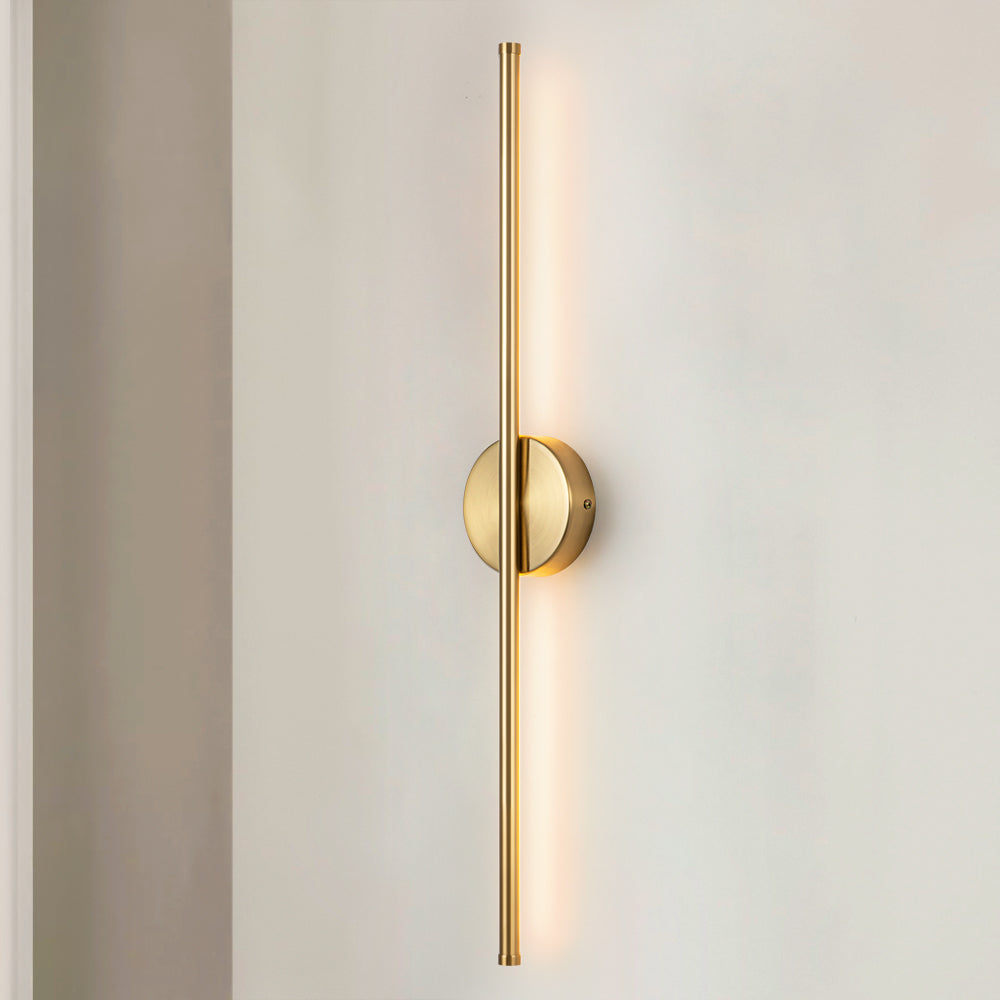 Elegant LED Wall Sconce | Dimmable Cylinder Design with 3000K Warm Light for Cozy Ambiance