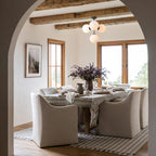 Elegant Modern Chandelier Light with Dimmable Glass Globes | Adjustable Height for Cozy Dining Room Ambiance
