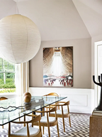 Elegant Pendant Light | Japanese Handcrafted Design with Modern Aesthetics | White Lantern for Kitchen and Home Decor
