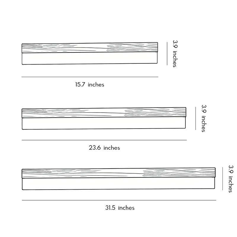 Elegant Vanity Light Bar | Soft LED Bathroom Lighting with Natural Wood Finish for Cozy Ambiance