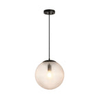 Elegant Vintage | Glass Pendant Light with Diamond Pattern Shade | Adjustable Height for Modern Kitchen Spaces