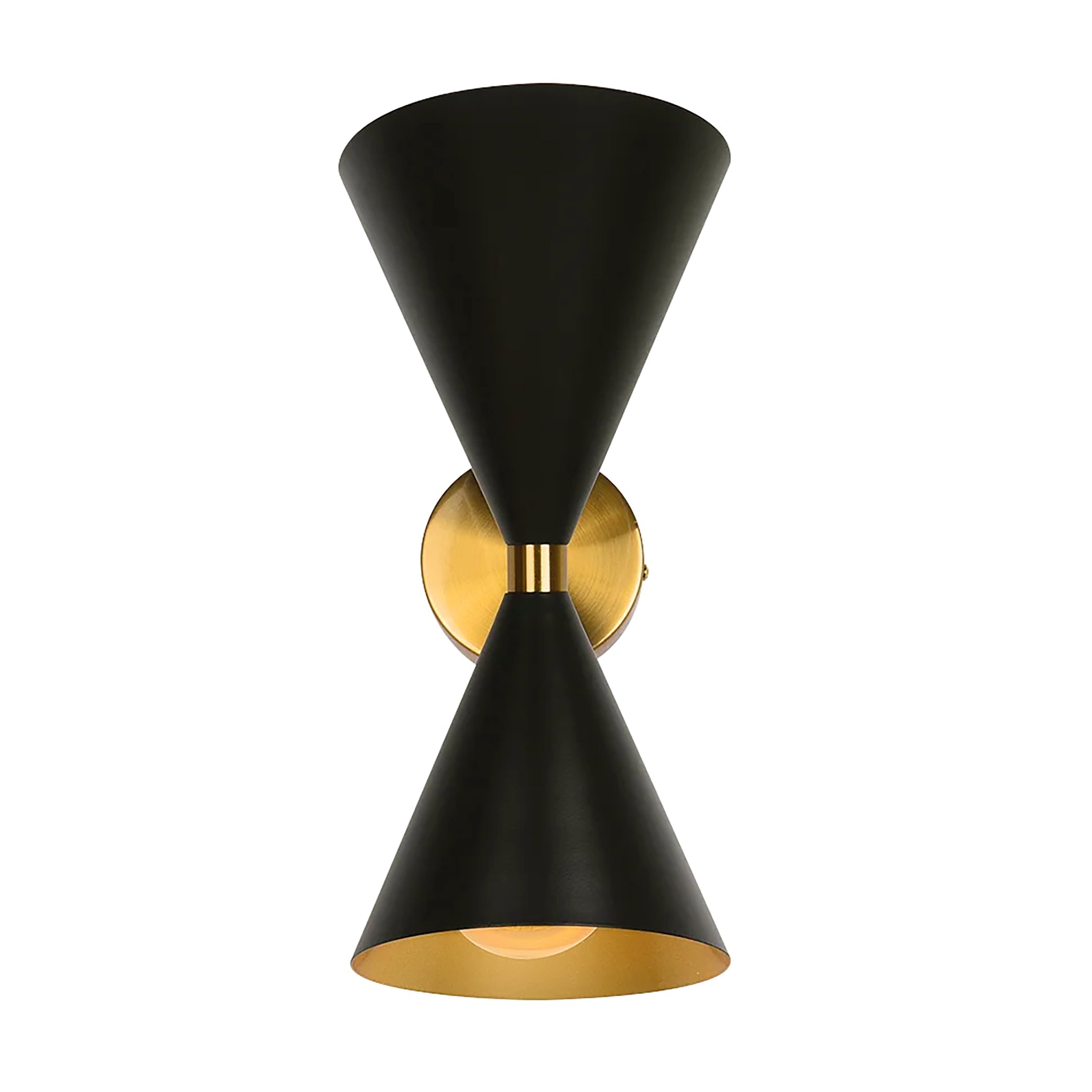 Elegant Wall Sconce Lighting | Mid-Century 2-Light Dimmable Fixture | Adjustable Design for Modern Home Decor