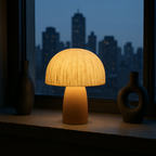 Elmwood | Stylish Minimalist Wood Table Lamp for Warm Ambient Lighting