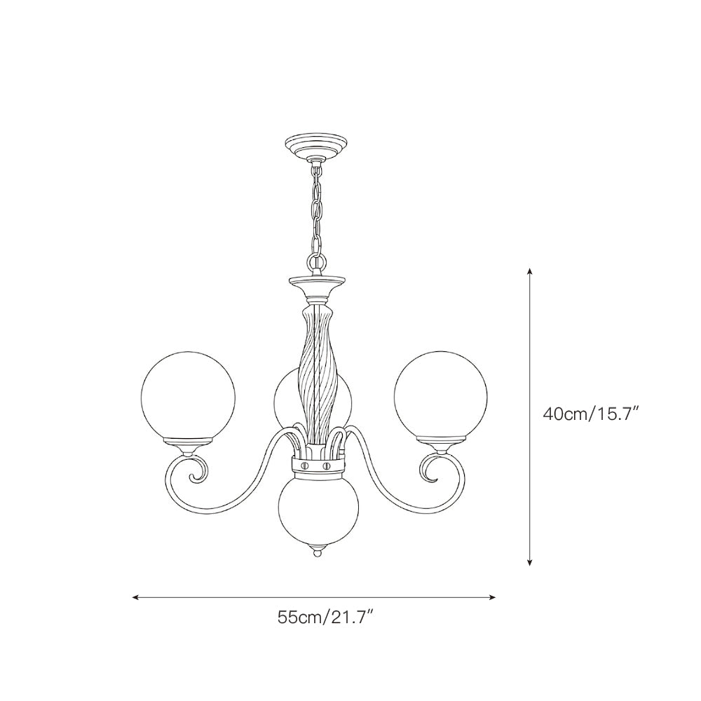 Evelyn chandelier