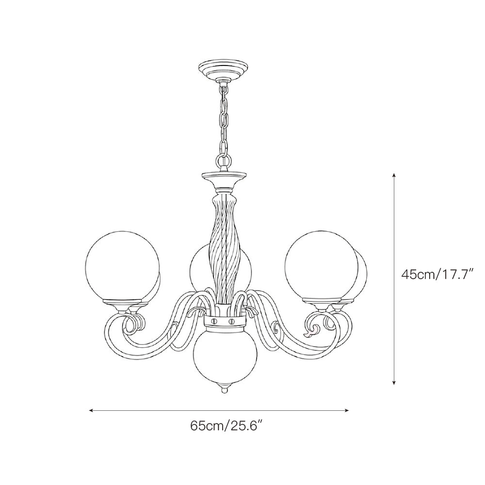 Evelyn chandelier