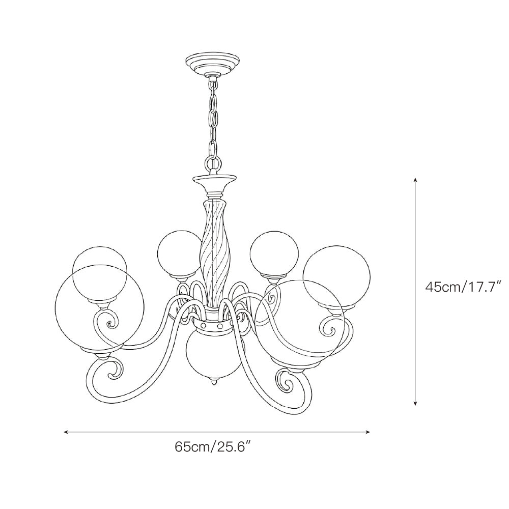 Evelyn chandelier