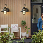 FelixStone | Stylish Durable Outdoor Wall Lantern for Elegant Illumination