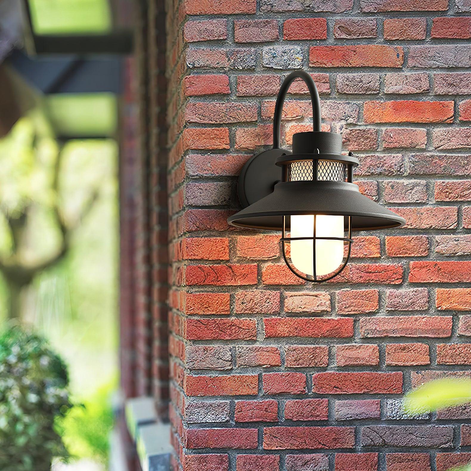 FelixStone | Stylish Durable Outdoor Wall Lantern for Elegant Illumination