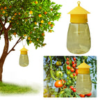 Garden Guardian | Pest Control Trap & Fly Catcher with Scent Lure | Reusable Solution for Outdoor Fruit Fly Management