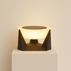 HaloGlow | Modern Sleek Solar Lights Outdoor Accent Fixture
