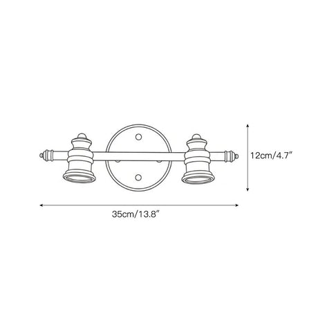 Halophane wall lamp